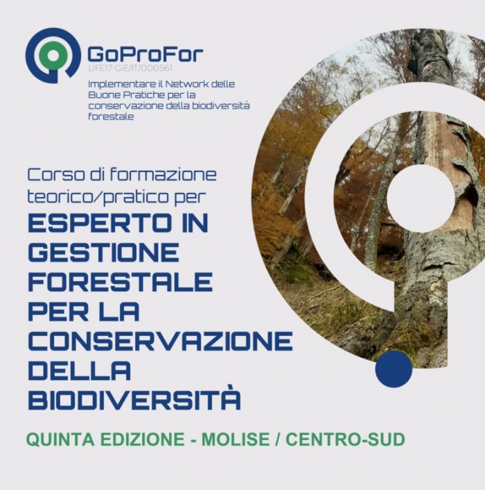 QUINTA EDIZIONE - Corso per Esperto in gestione forestale per la conservazione della biodiversità - LIVELLO 1